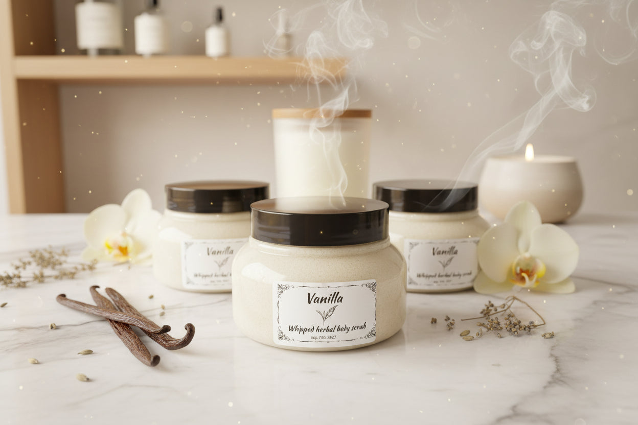 Vanilla Whipped Sugar Scrub