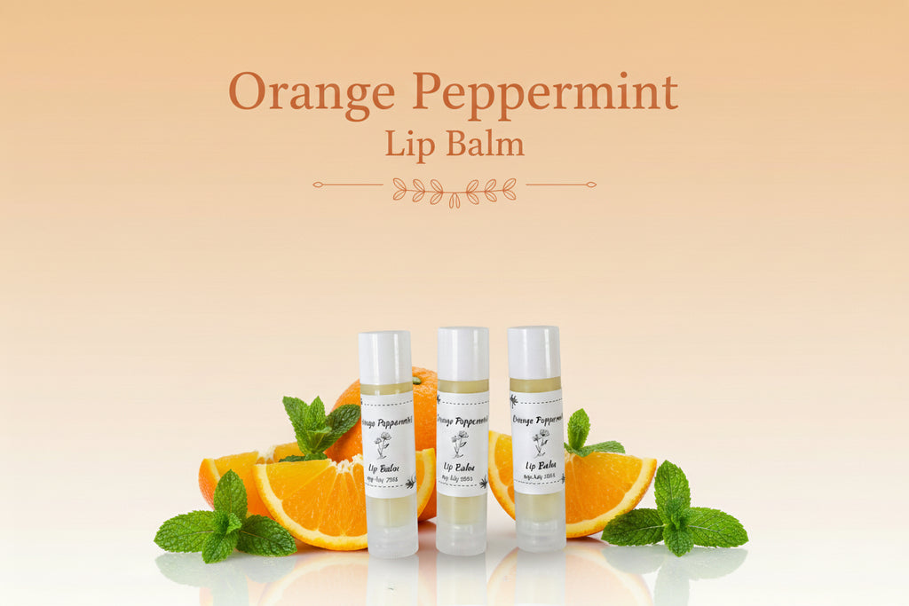 Orange Peppermint Lip Balm