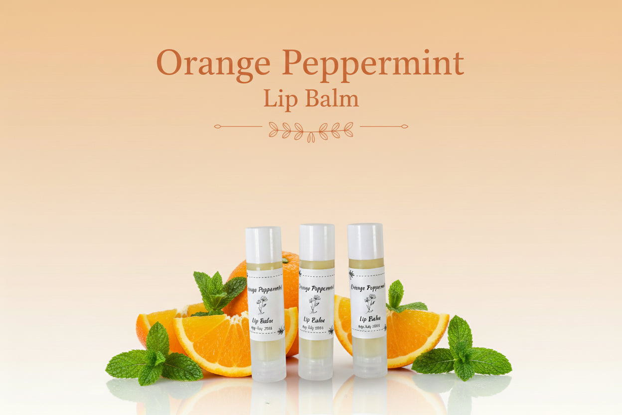 Orange Peppermint Lip Balm