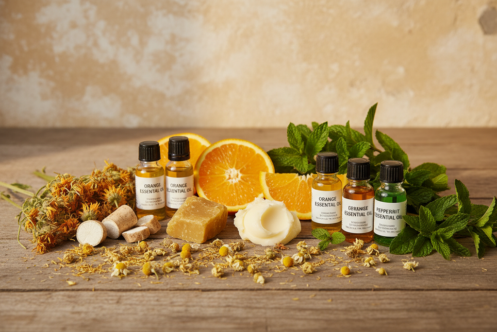 Orange Peppermint Lip Balm