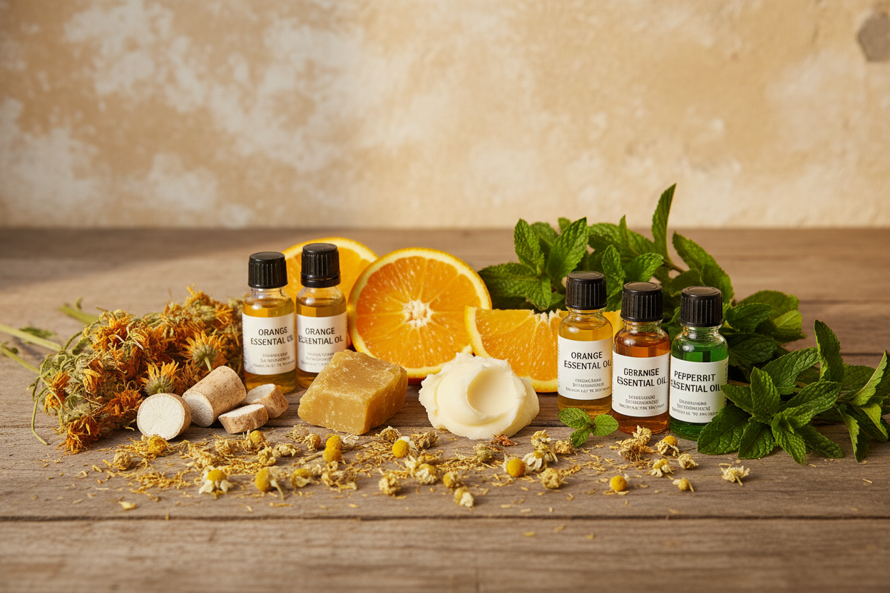 Orange Peppermint Lip Balm